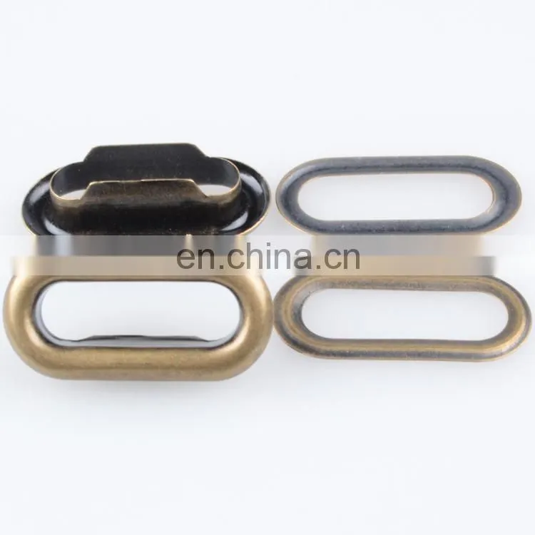 For Shoe 2015 Antique Brass Magic Metal Oval Grommet Eyelet