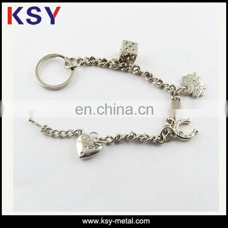 Personalized metal keychain/soft enamel metal keychain