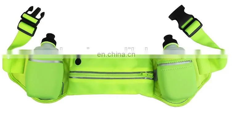 Wholesale Outdoors Sports Waist Bag Neoprene Running Belts With Reflective Tape