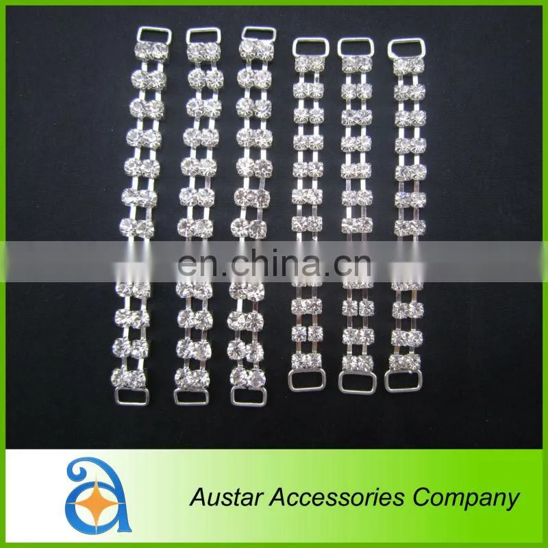 Fashion silver bra bikini connectors for ladies swimwear accessory