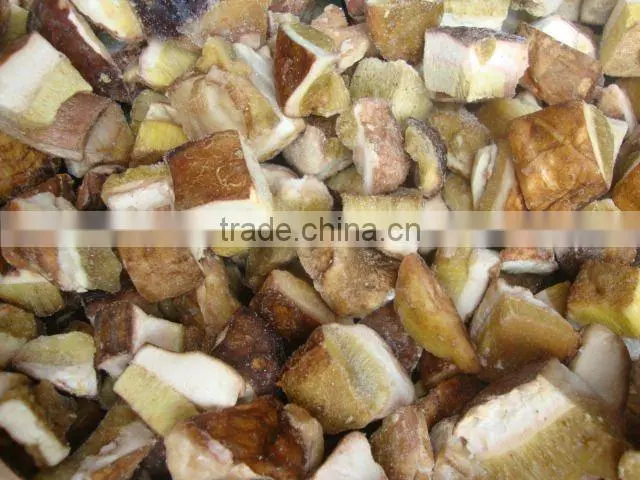 Frozen Boletus Edulis, Green cubes, grade A