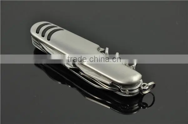 Hot Selling Detachable Fork and Spoon Aluminum Handle Camping Knife