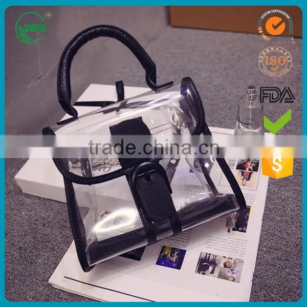 Cute Clear Transparent Newest Pvc Tote Bag with Competitive Price