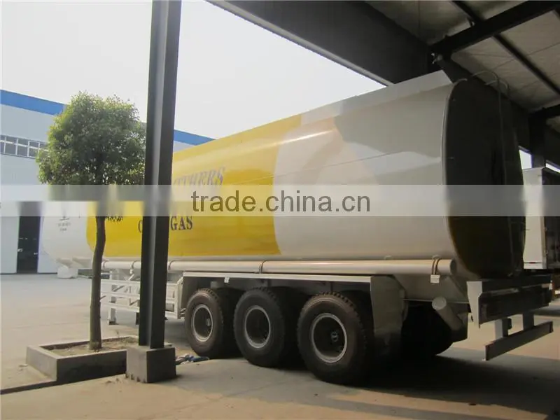 3 axles oil tanker semi trailer