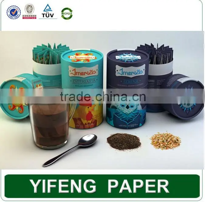 Coffee Sachet Packaging Paper Tubes Packaging for Instant Coffee