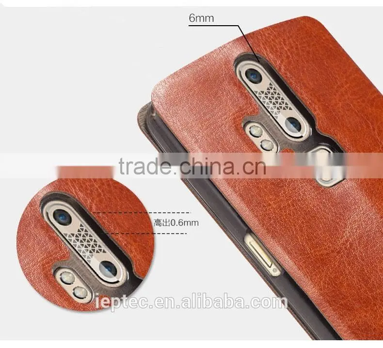 MOFi Case for ZTE AXON Elite, Flip PU Leather Phone Case Covers for ZTE Axon Phone A2015