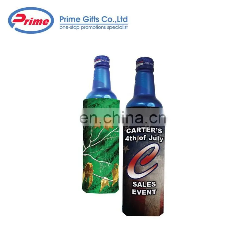 Full Color Logo Print Advertising Thermal Beer Bottle Insulator