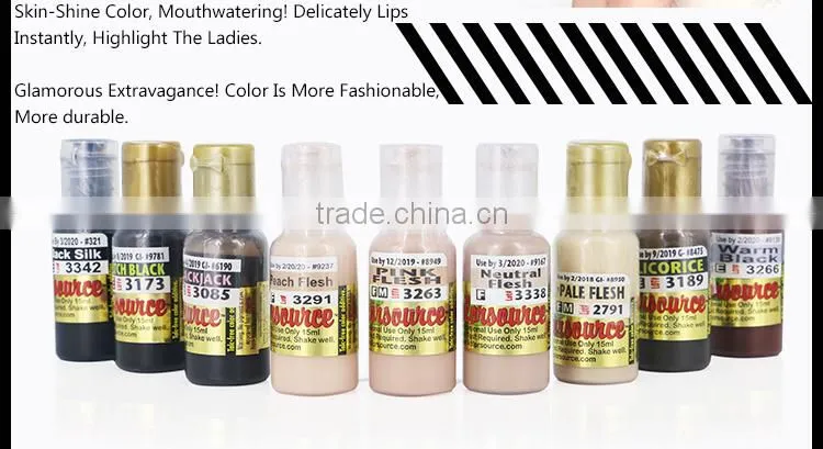 Kolorsource Pure Plant Extracts Essence Eyebrows Tattoo Ink Pigment