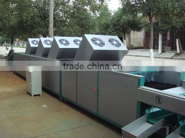 round fruit cleaning waxing drying and grading machine for sale