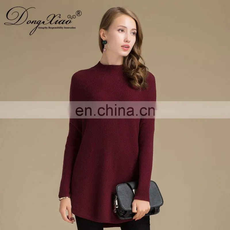 Erdos 2018 Spring Fancy Pullover Women Pure Mongolian Cashmere Sweater