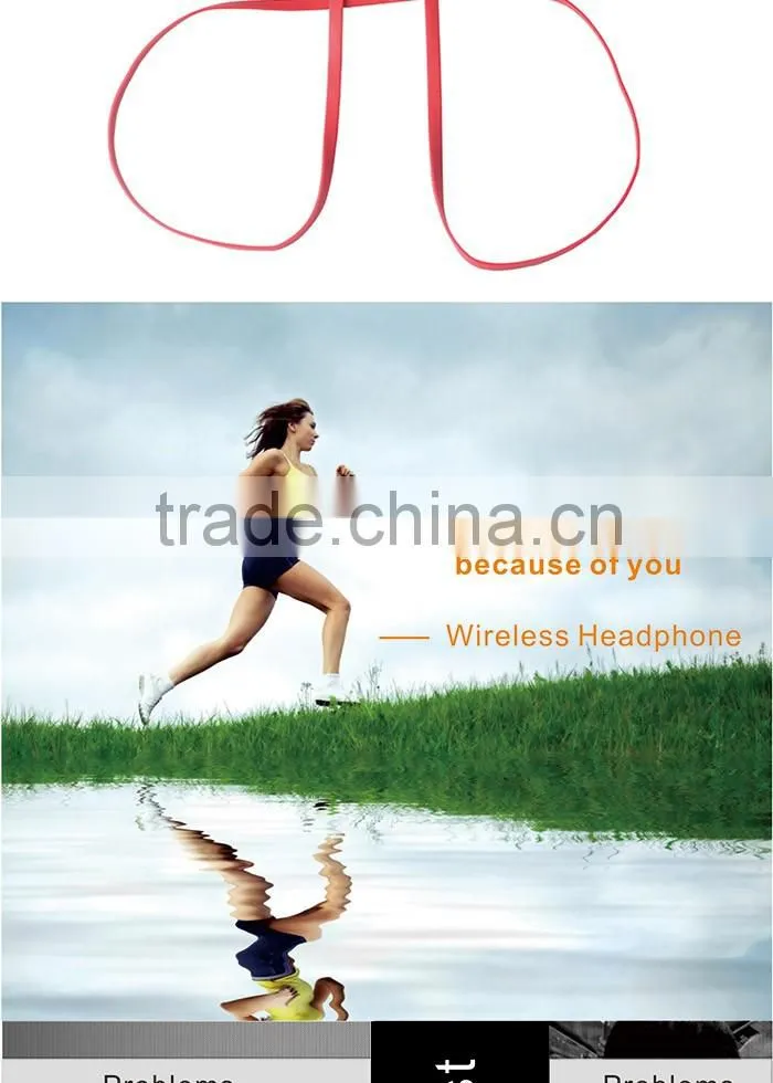 EP-A900 wireless earphone radio, stereo bluetooth earphone, cute earphone for girls