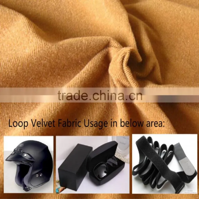 warp knitted 100% poly brushed tricot lining