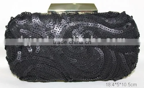 Clutch Style and beaded Material bead women clutch bag