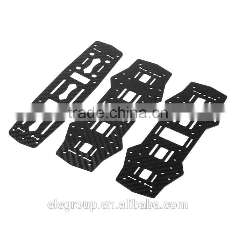 Glass Carbon Fiber 250mm Mini FPV 4 Axis Mulitcopte Frame Kit