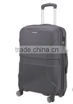 cool black ABS luggage trolley classic durable business luggage suitcase airport luggage bag