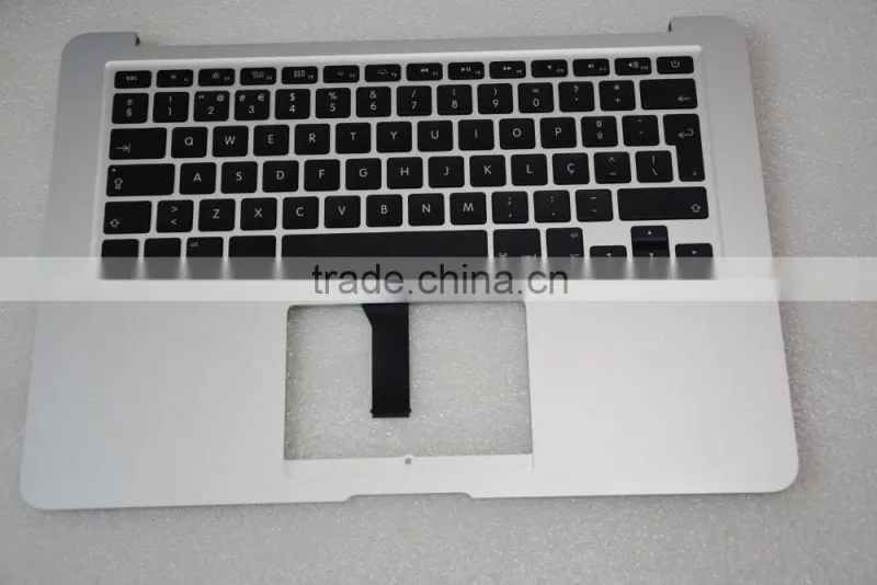 2014 Portuguese layout Top case with keyboard For Apple MacBook Air A1466