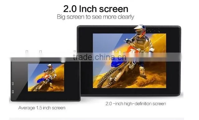 2.0" LCD Waterproof WIFI Camera Full HD 1080P mini dvr camera action camera