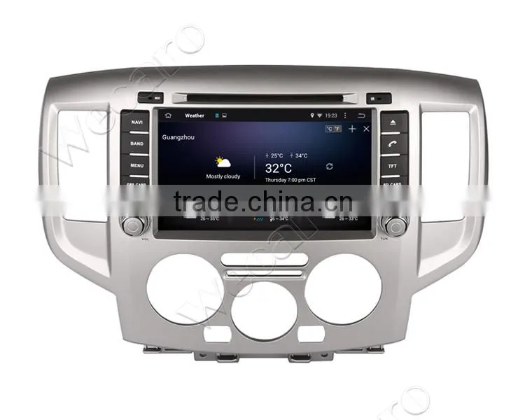 Wecaro 8" android 4.4.4 WC-NS8200 WIFI 3G car radio player for nissan nv200 car dvd gps 2009 2010 2011 2012