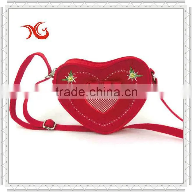 Hot sale felt fabric shoulder bag