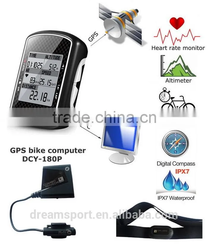 2015 Hot brand bike power meter computer bicycle panniers cycling bicycle speed counter odometer