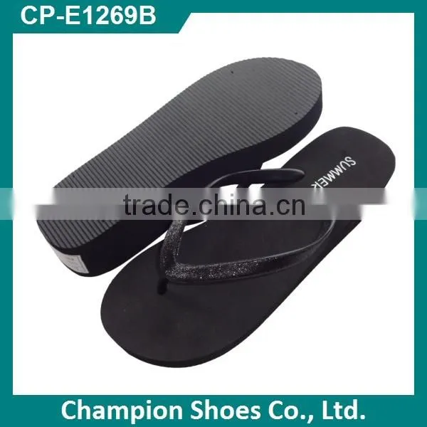 Hot-selling Trendy Ladies High Heel Slippers Rubber Sandals