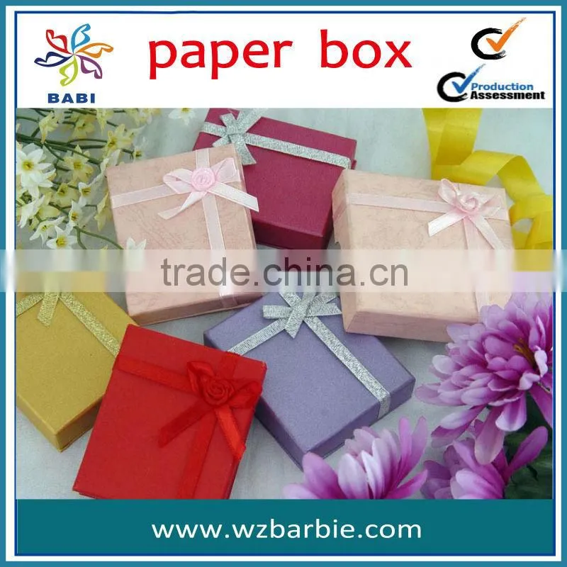 decorative recycled pretty ribbon gift box