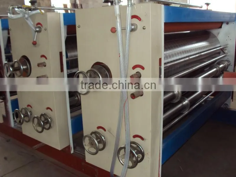 corrugated cardboard automatic box making machine printing machine