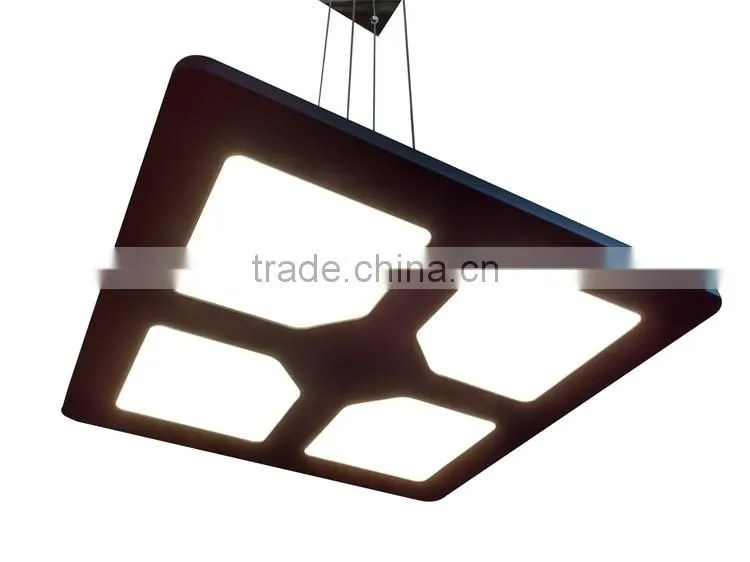 Modern wooden LED pendant lamp