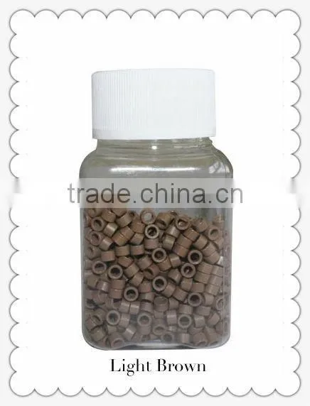 china hair products Hair extension apply micro rings,silicon micro ring,copper micro ring