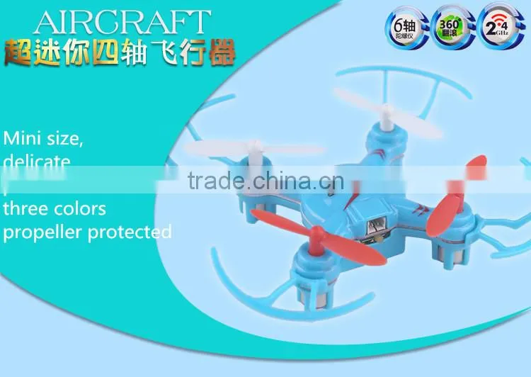 2.4G 4CH 6axis gyro mini RC UFO headless quadcopter