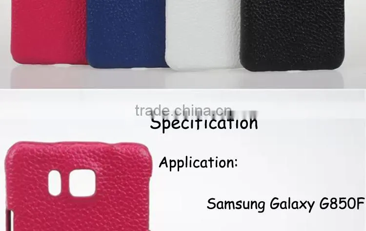 Gifts 2016 Trending Genuine Leather Handmade Phone Case For Samsung Galaxy Alpha Phone,For Samsung Galaxy Alpha G850F Waterproof