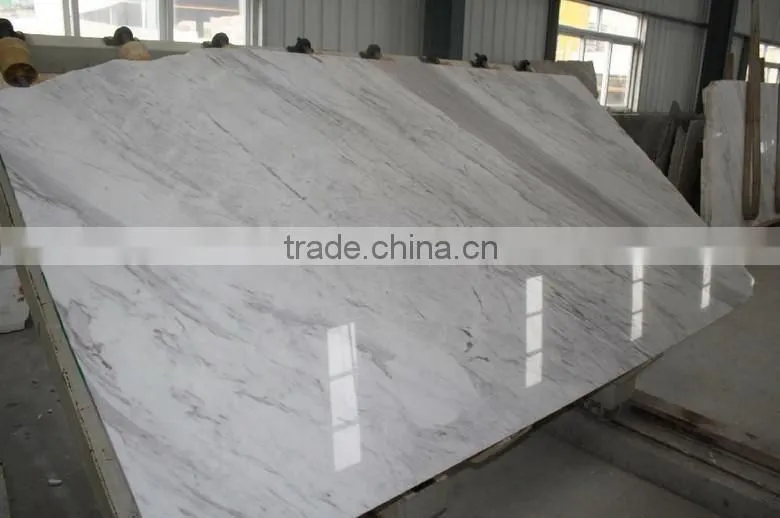 Polished rose cream marble slab