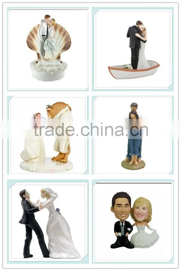 porcelain wedding cake topper