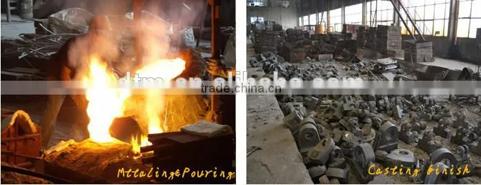 Manganese steel stone crusher machine parts hammer head