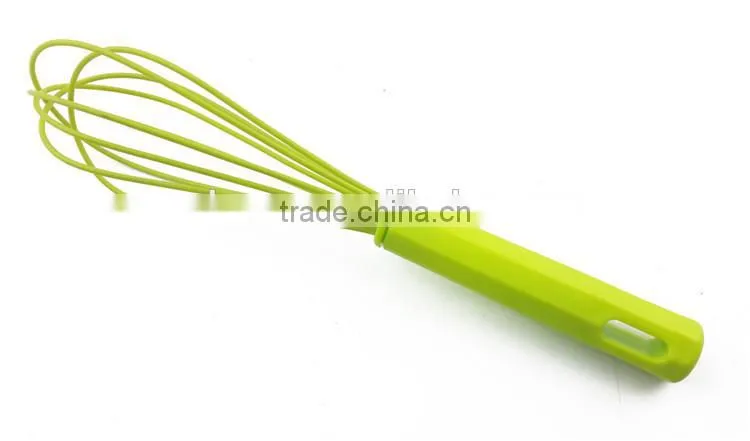 Dough whisk wood handle