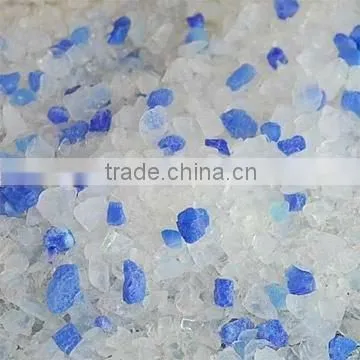 eco-friendly high adsorption dust free 5% blue or pink 1-8mm crystal 3.8L clumping silica gel cat litter