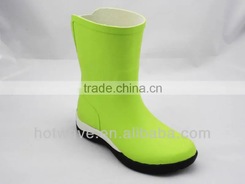 colored fancy rubber boots rubber
