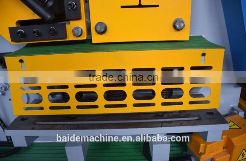 Q35Y Hydraulic plate shearing machine,angle steel cutting machine,plate punching machine 100ton