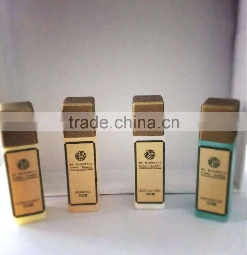 disposable bottle shampoo for hotel