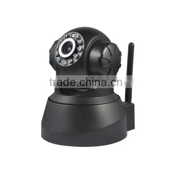 Wireless IP camera with memory card