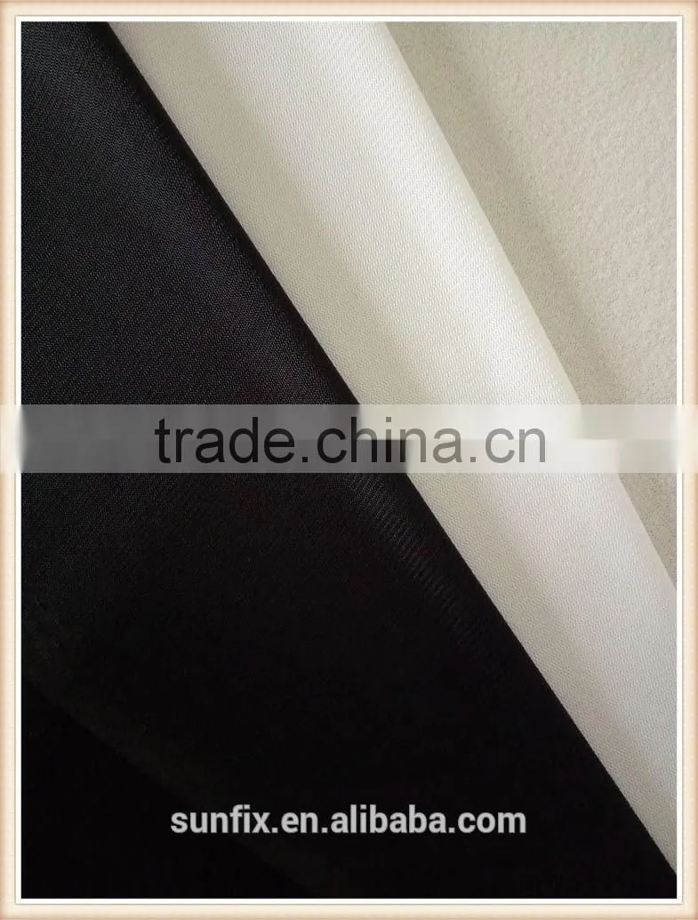 140gsm 58"/59" warp knitting brushed super poly tricot fabric