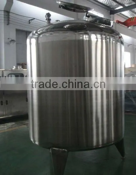 1000L Stainless Steel Tank(Heating and cooling mixing tank)