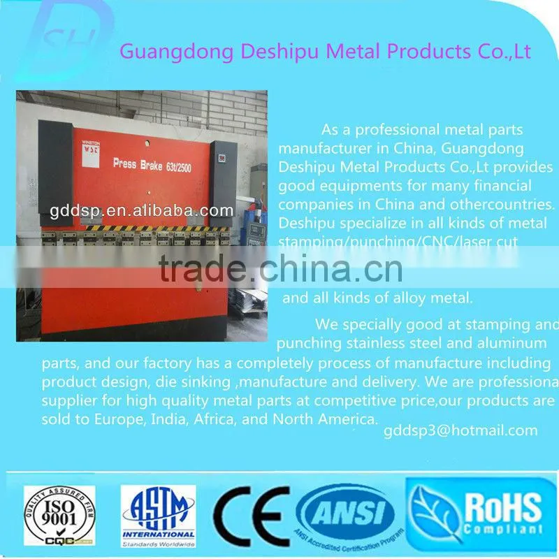 China supplier welding cases weld machine parts metal stamping bending welding parts