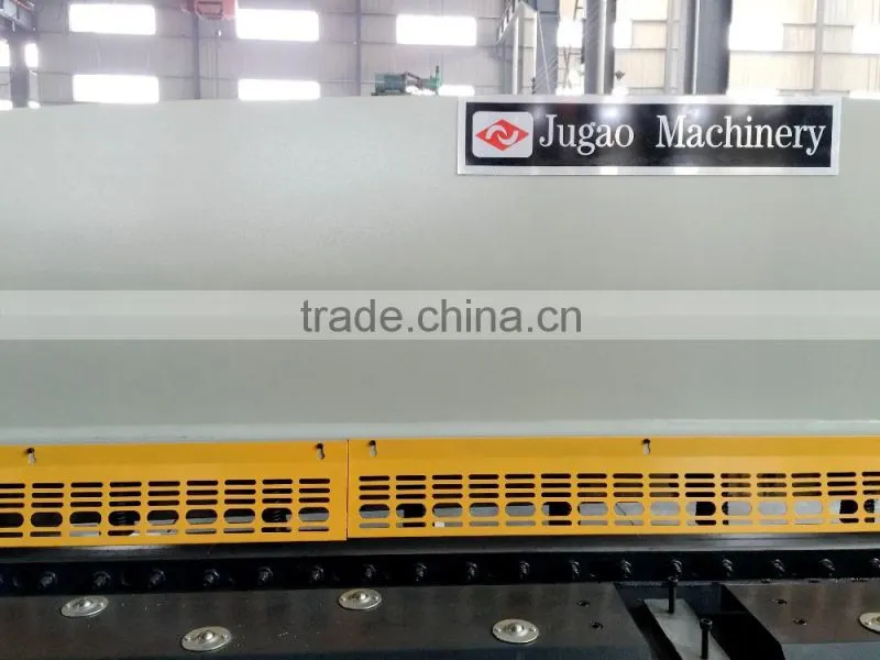 2015 New Design S hydraulic aluminum plate shearing machine , NC shears used for cutting iron sheet