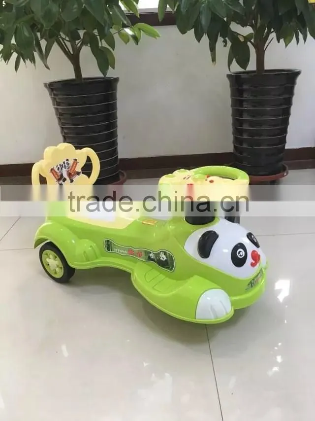 popular and lovely model plastic baby swing car