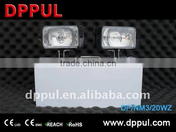 2016 Popular Rechargeable emergency Twinspot Light DP/NM3/20WZ
