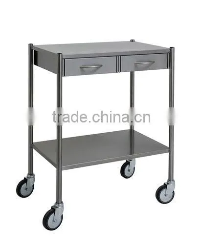 Two Shelf Steel Stocking Cart - 41" x 18"