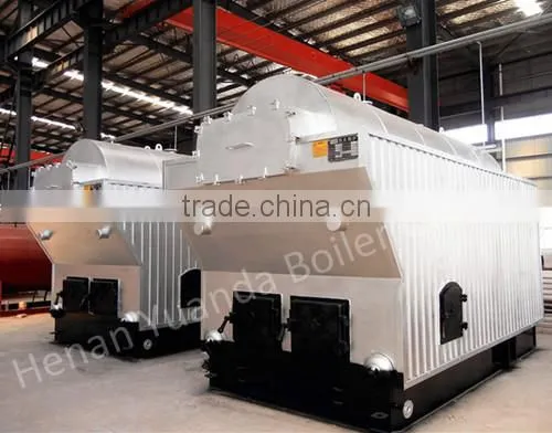 DZH2 2000KG steam per hour wood boiler price