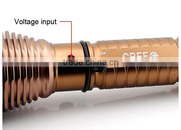 Goread C24 zoom rechargeable R2 LED torch