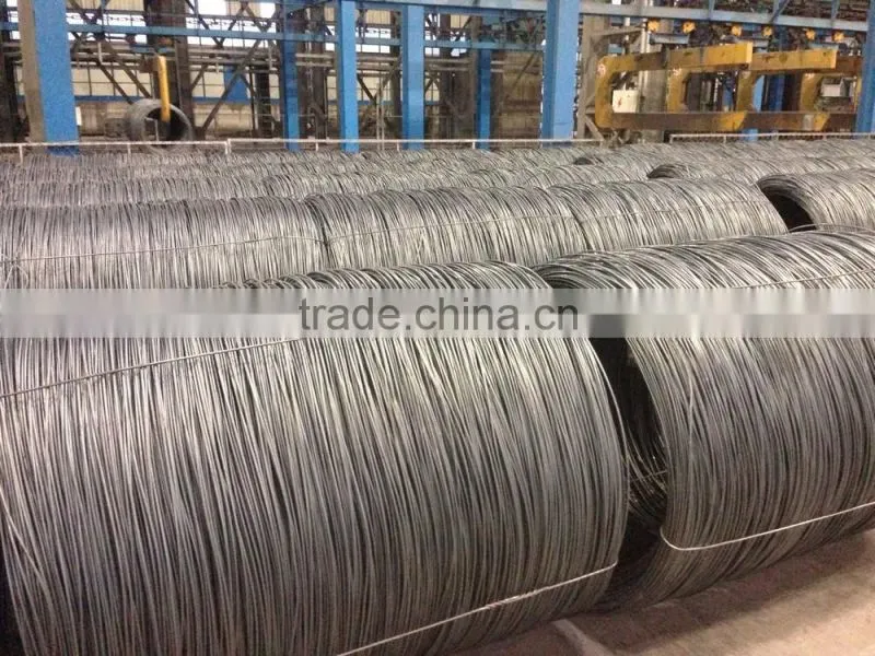 hot holled low carbon SAE1008B wire rod